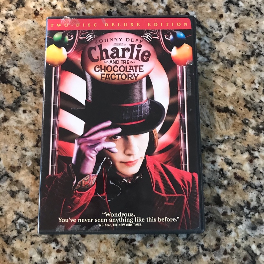 🍿 Charlie and the Chocolate Factory DVD